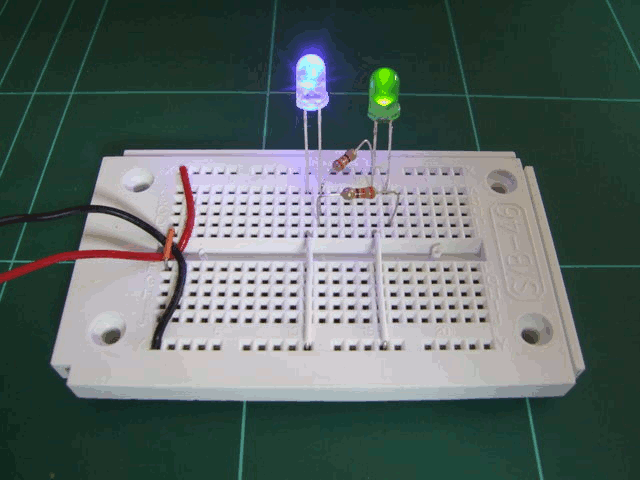 Lichtmodulation mit RGB-LED