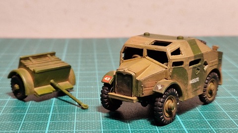 25 pdr field gun & Quad