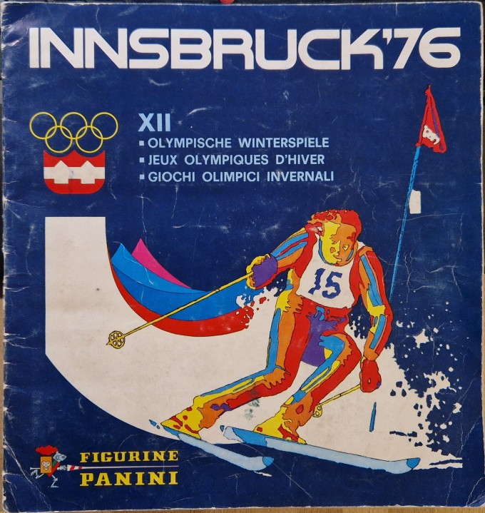 Panini Titelbild Sammelalbum 1976